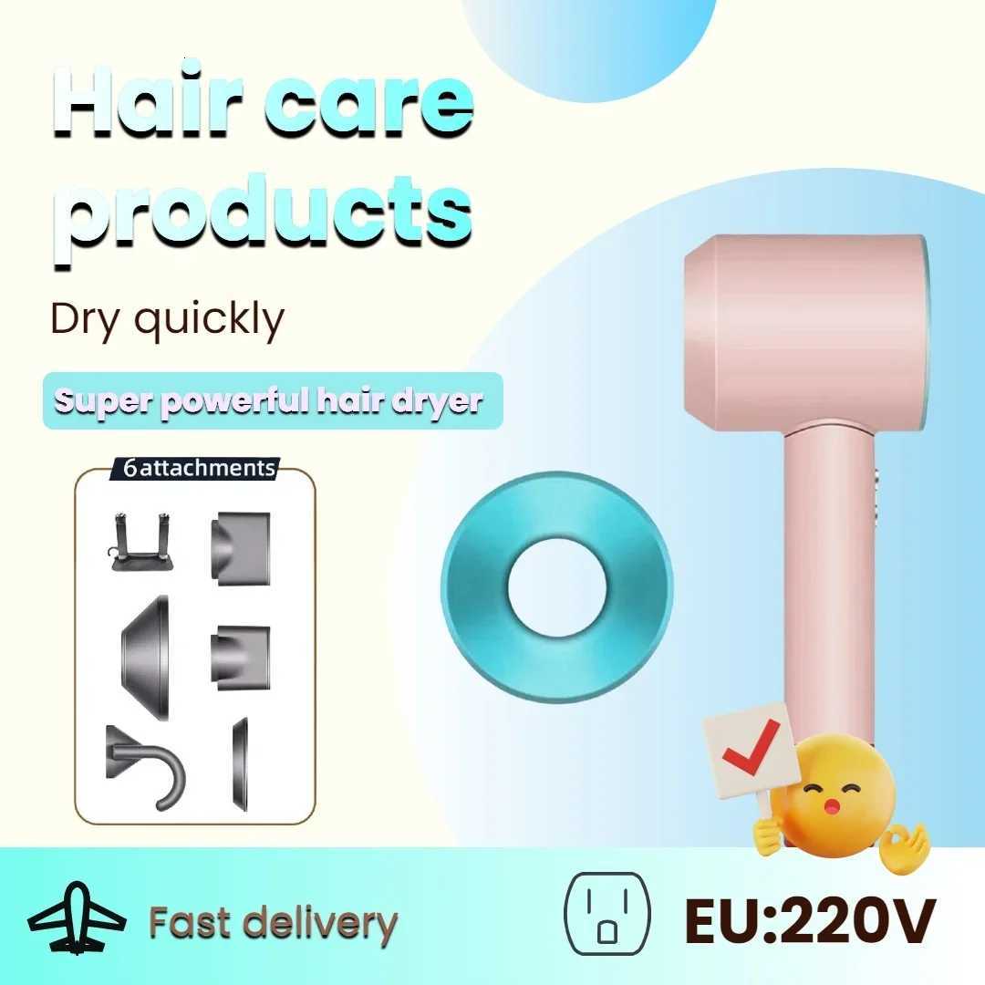 2025 Super Hair Dryer 220V Leafless Hair Dryer Personal Hair Care Styling Negative Ion Tool Schedule Negative Ion Electric DryerW250904