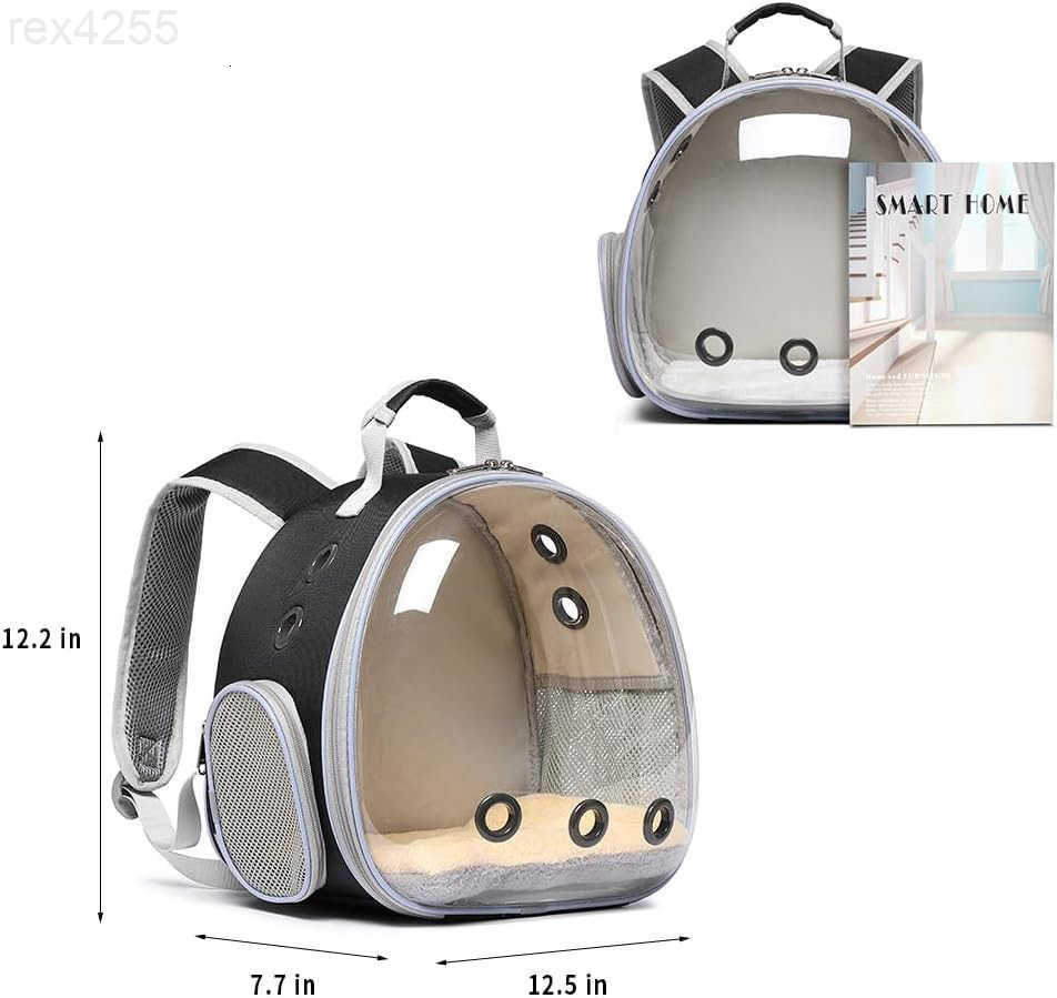 Bunny Carrier Guinea Pig CarrierSmall Animal Carrier Backpack for RabbitBearded Dragon LizardHamsterKitten Breathable Pet Travel Cage Bag Perfect for 