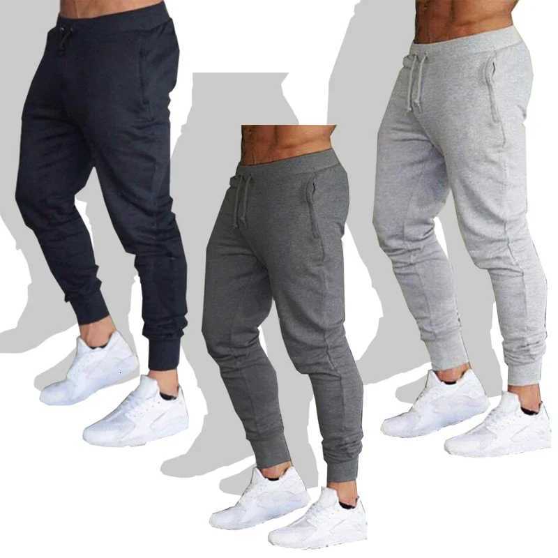 Slim Fit Mens Jogging Pants Sport Sweatpants Running Joggers Trackpants Bodybuilding Trouser for Fitness And ExerciseXJ250904