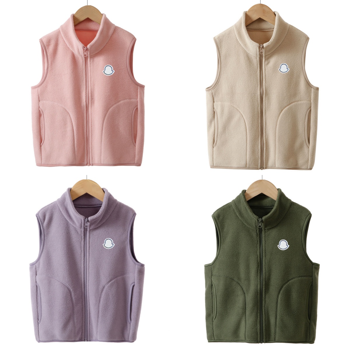 Designer Boys Sleeveless Jacket Vest Girls Cute Vest Winter Down Vest Waistcoats Children Clothing Autumn Kids Warm Coat Cotton Vest