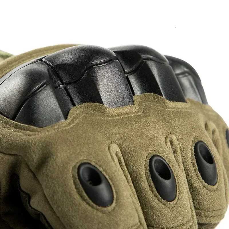 Outdoor Tactical Gloves Half Finger Paintball Airsoft Shot Combat AntiSkid Men Bicyc Cam Hunting Gloves Protective GearXJ250904
