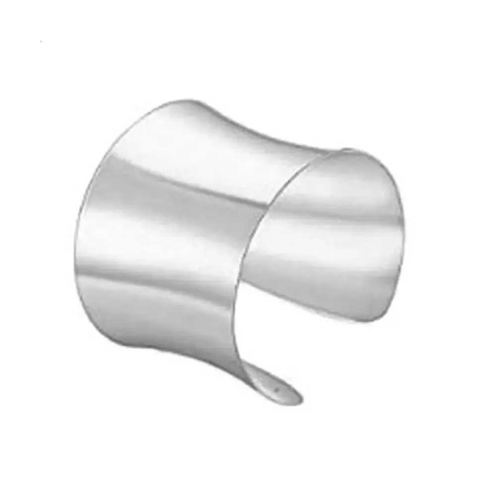 Simple Open Cuff Bangles For Women Jewelry Hollow Metal Adjustable Wide Bracelets Party Jewelry Luxury PrideXJ250904