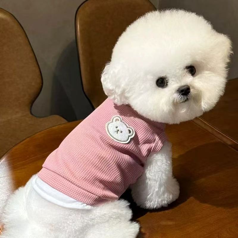 T1116 Pet clothes spring and autumn Teddy Bichon Pomeranian small dog Yorkshire Terrier Maltese dog clothes autumn
