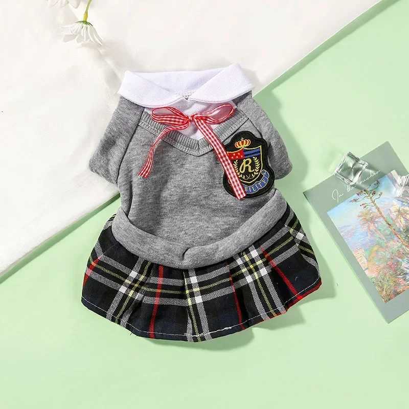 Couple Pet Dog Uniform Clothes for Small Medium Dogs Costume Puppy Pet Shirt Clothes for Dogs W250904