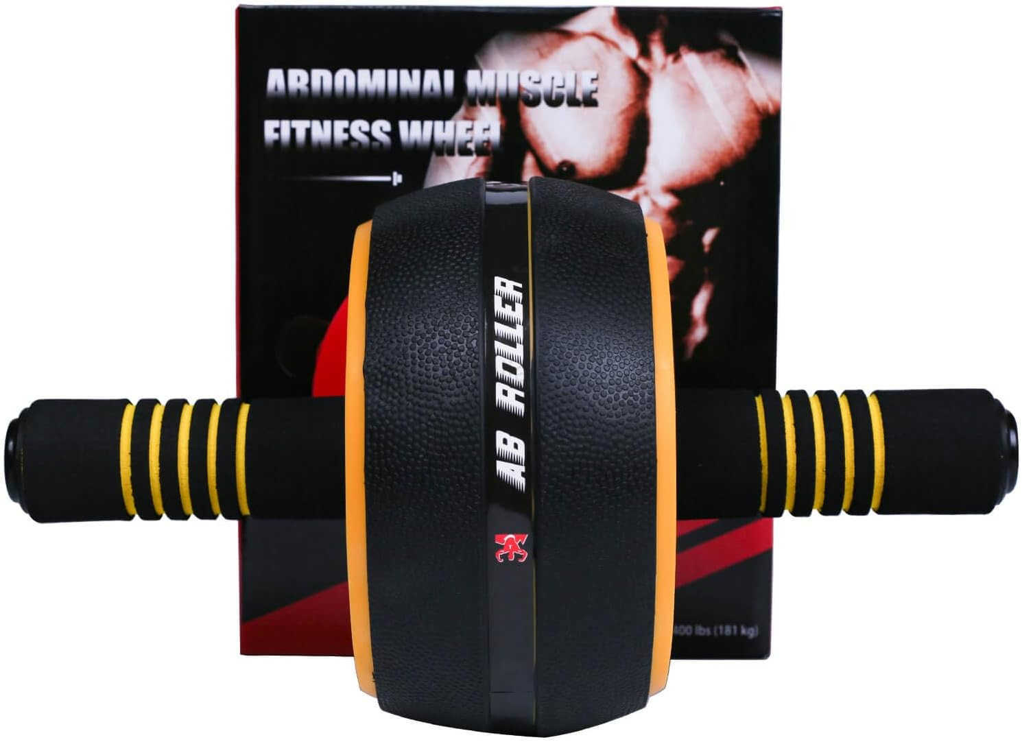 AB Wheel Roller Exercise Abdominal Fitness Wheel Workout StrengthTraining Roller 12W W250904