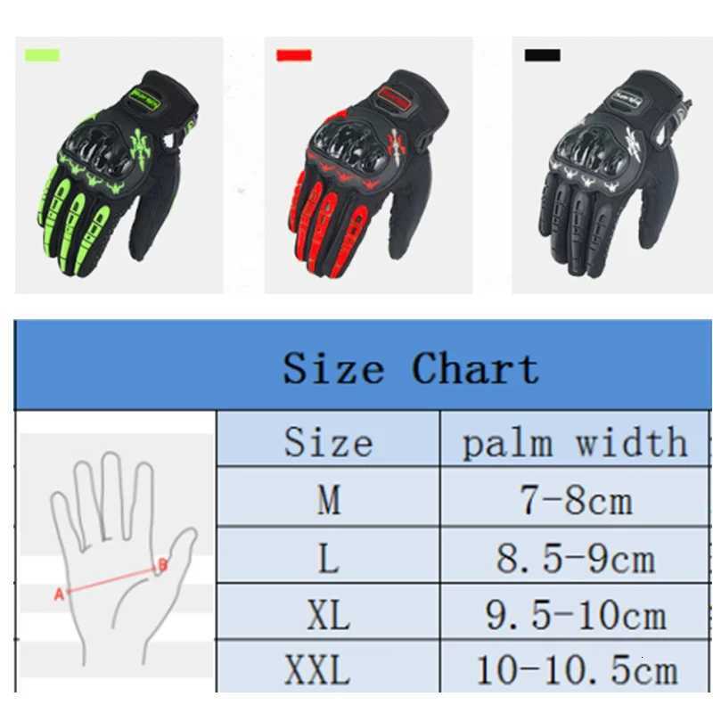 Motorcyc Touch Screen Gloves Breathab Full Finger Outdoor Sports Protection Riding Dirt Bike Moto Racing protection GlovesXJ250904