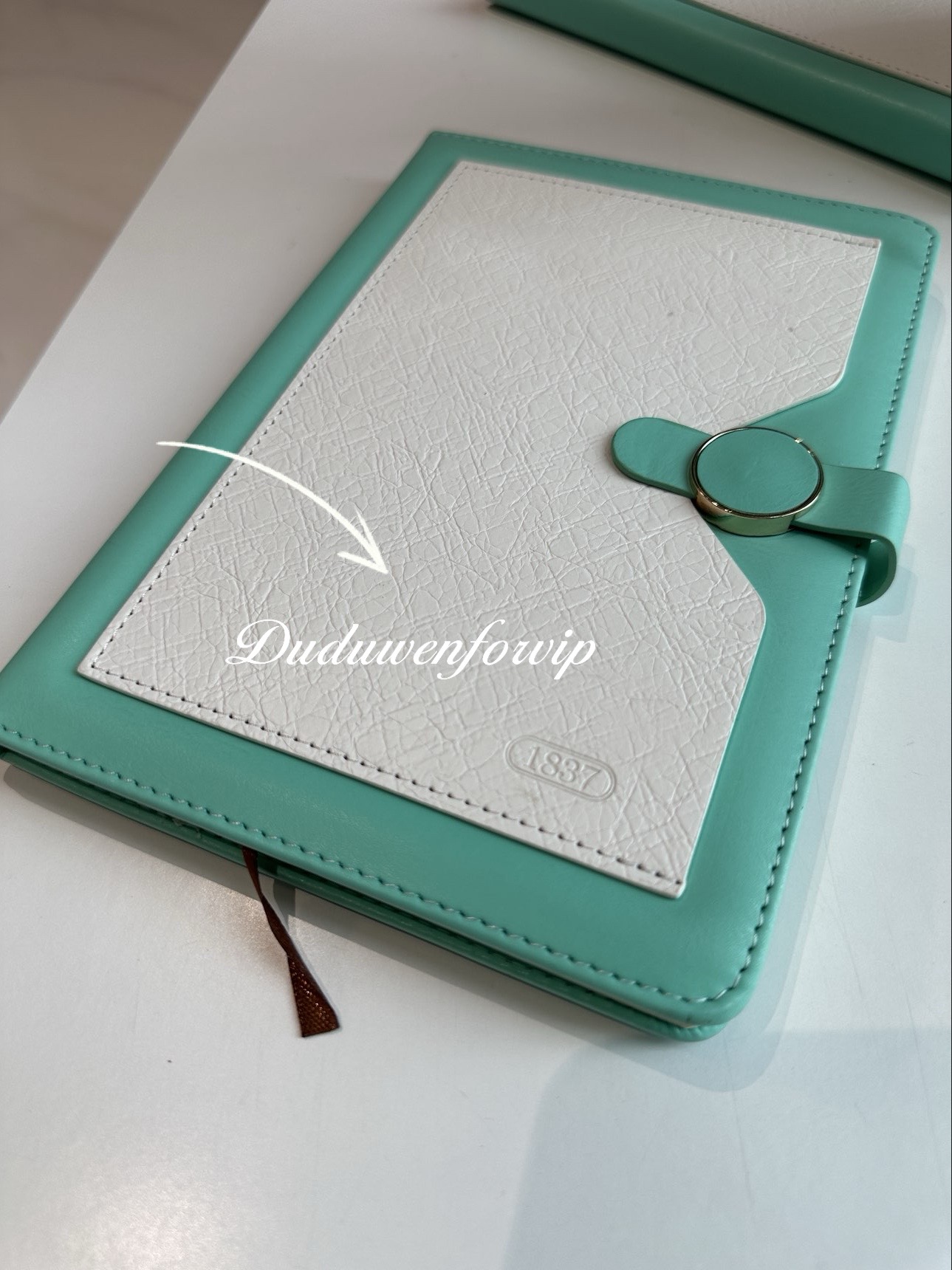 party gift classic pu cover T vip collectioin paper notebook Christmas gift vip.notepads