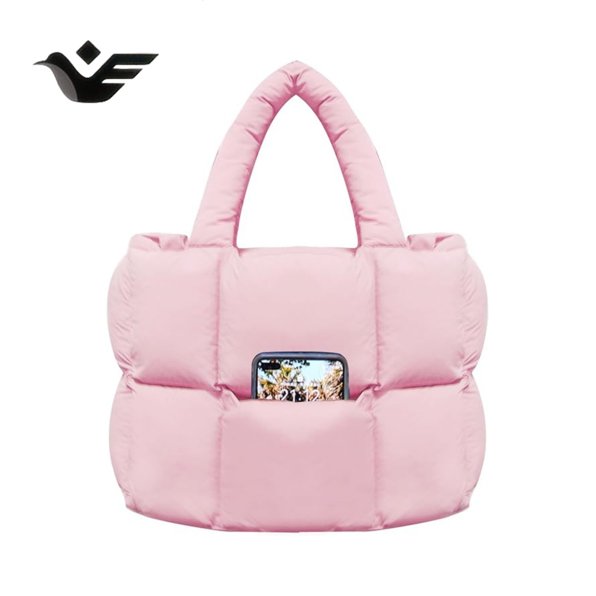 Feiyan Free Shipping New Designer Bag Luxury Shopping Bag Trend New Women's Shoulder Bag Down Cotton Jacket Bag Large Capacity Fashion Handheld T