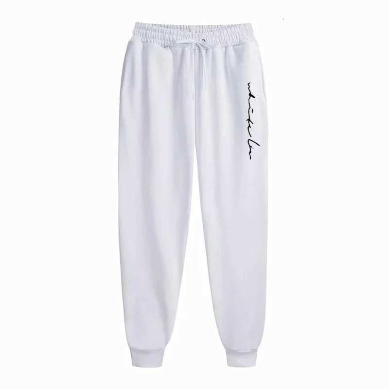 Men Loose Letter Printed Casual Long Pants Men Fashion Drawstring Outdoor Sports Fitness Jogging Sweatpants Fleece PantsXJ250904