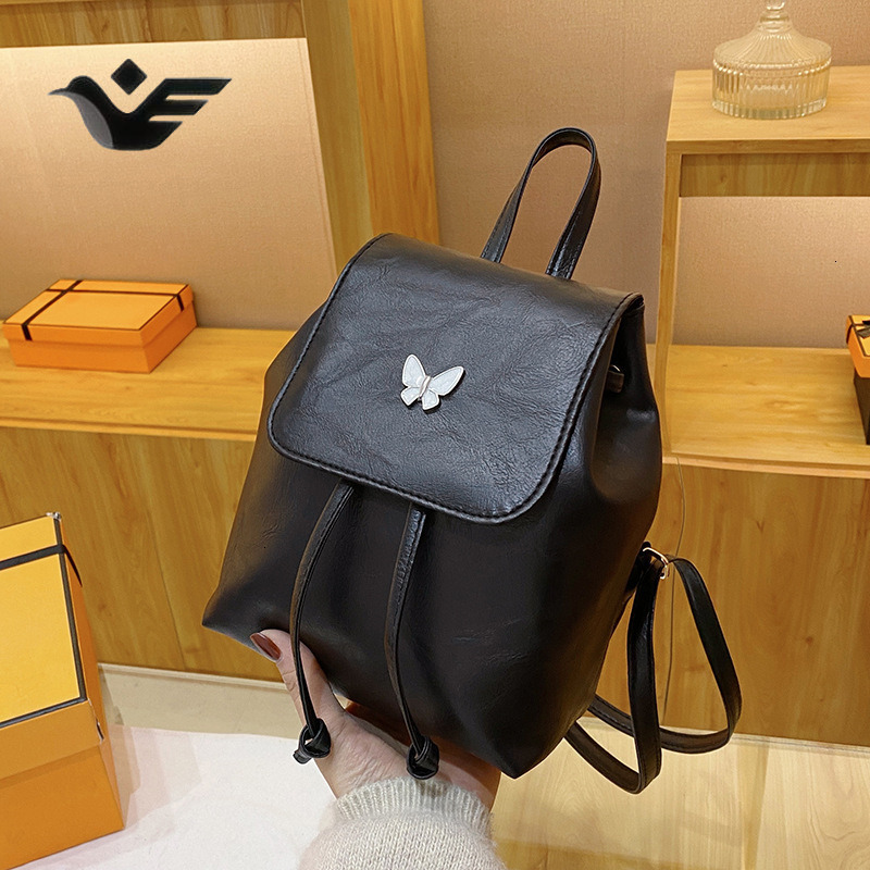 Feiyan Free Shipping New Designer Bag Luxury Shopping Bag Vintage Niche Backpack For Women 2025 New High-end Retro Fashion Backpack Versatile Ins Casu