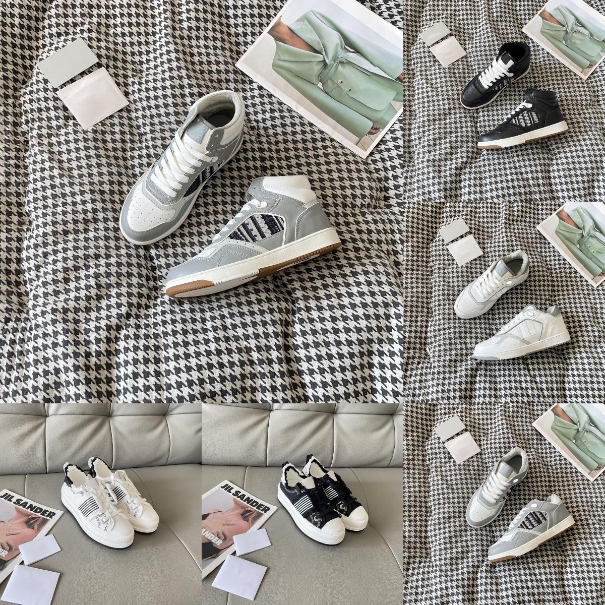 Designer Casual Shoes Thick Platform Sole Sneakers For Mens Womens Leather White Black Gold Pink Mens Trainers chaussure luxury shoe