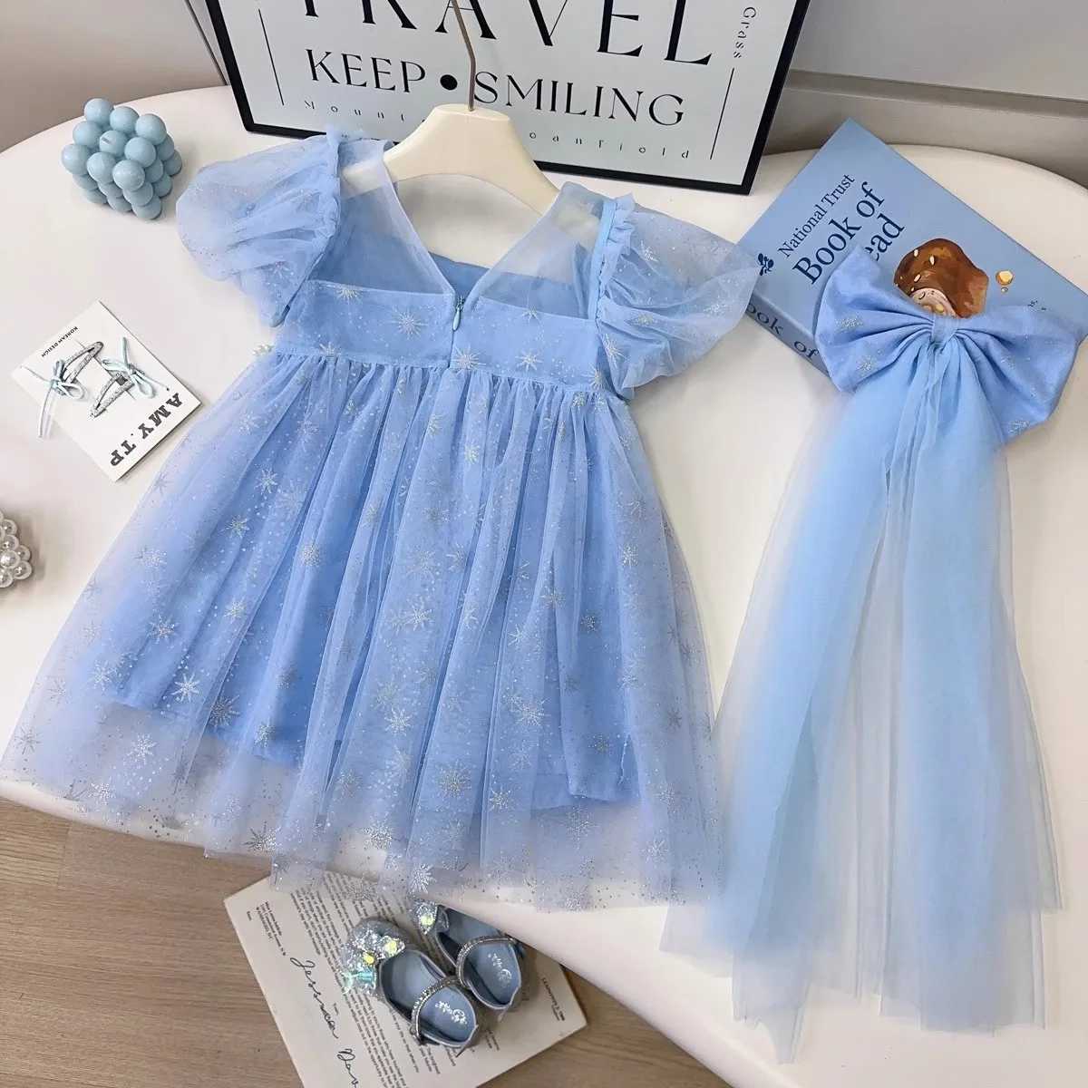 Girls Dress Children Princess Dresses Baby Birthday Party Dresses Formal Evening Party Gown Children Carnival Dress Z250904