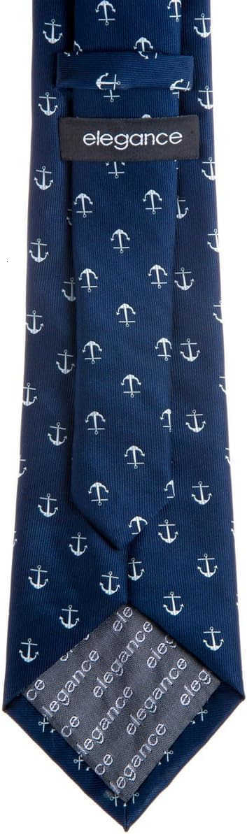 Classic Anchor Pattern Woven Microfiber 315 Mens TieW250904