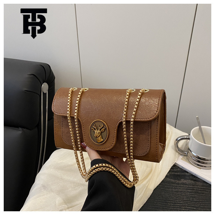 TB BHULAMTE 2025 Summer Trend Designer s bag New High-End Chain Small Bag Fashion Versatile Shoulder Crossbody Bag Small Square Bag Commuting
