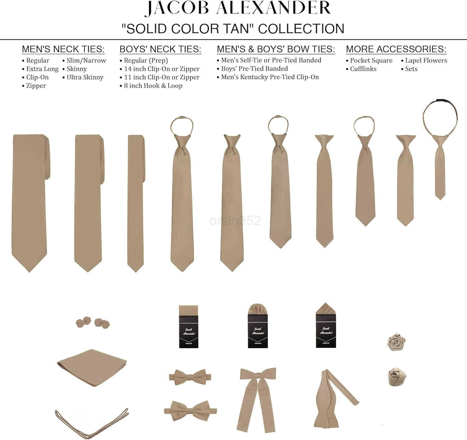 Boys Regular Self Tie Prep Solid Color NecktieW250904