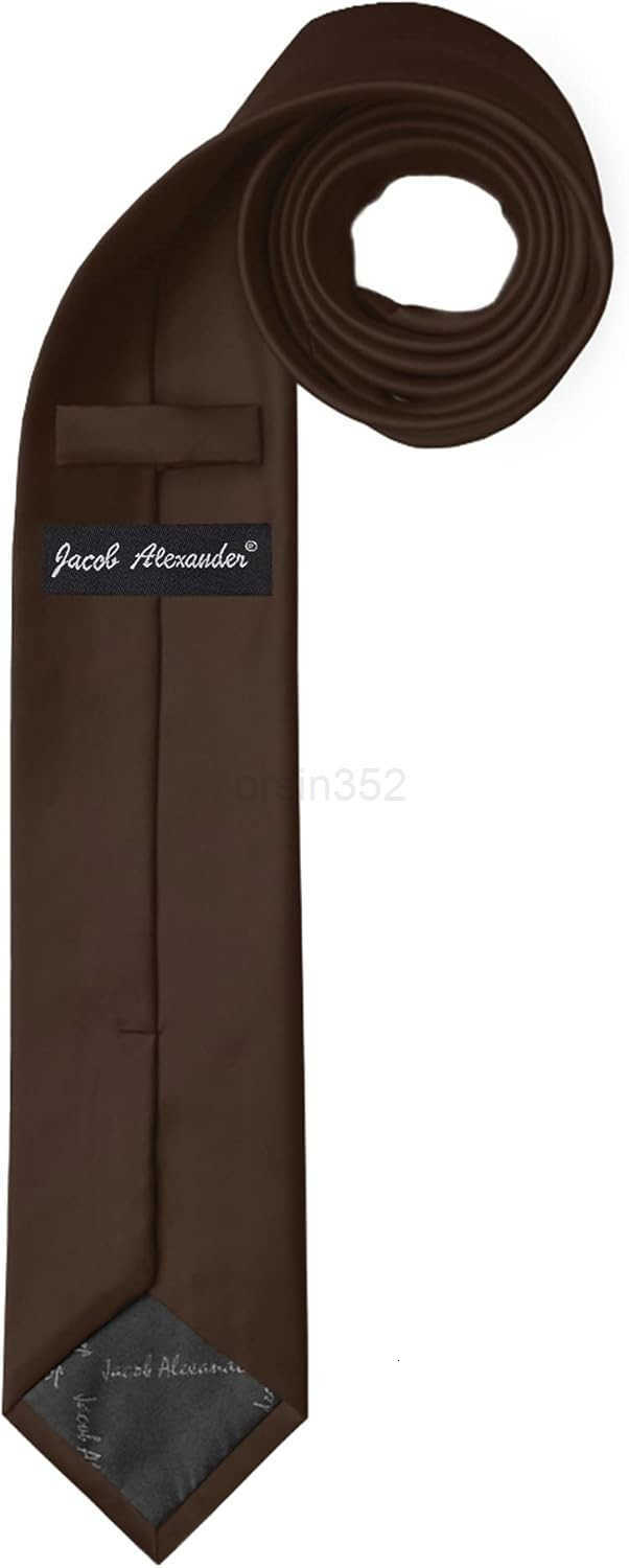 Mens Skinny Width 2 Solid Color TieW250904