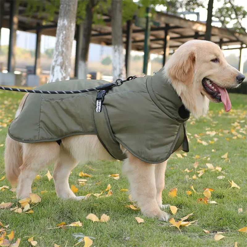 Large Dogs Windproof Reflective Warm Winter Dog Clothes For Medium et Coat French Bulldog Coat Dachshund Labrador Outfits W250904