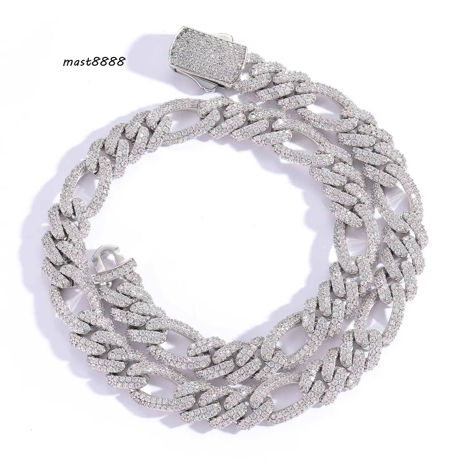 OEM Fashion 925 Silver Moissanite Diamond Jewelry High Quality Moissanite Pendant Necklace