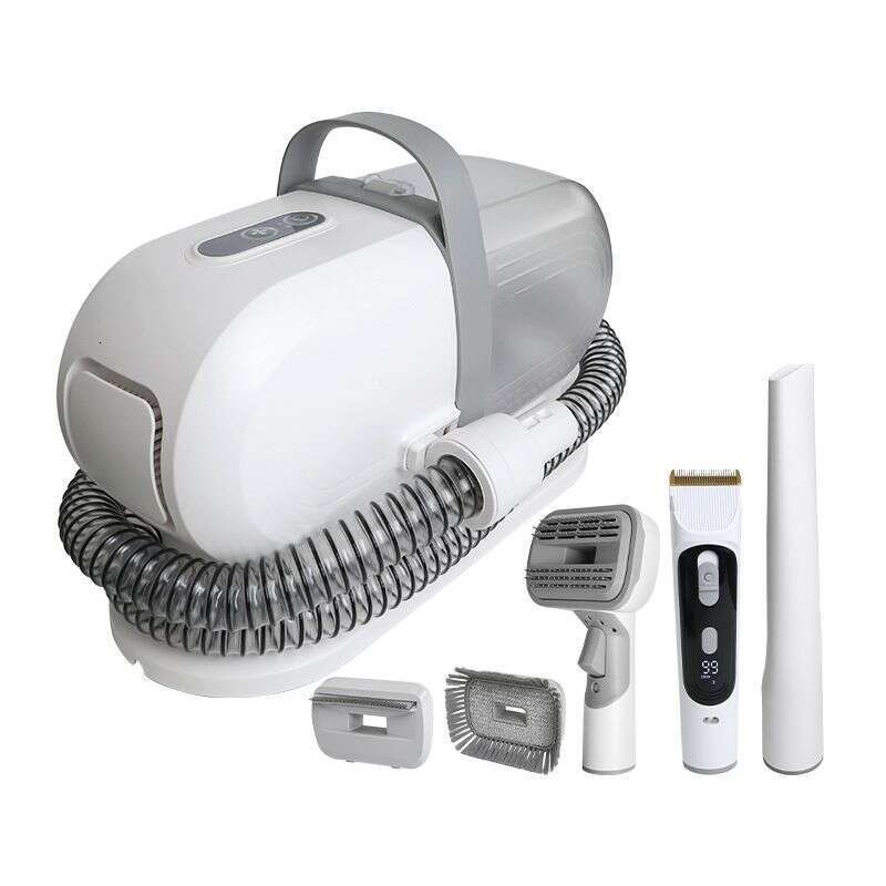 famous brand Mairui Pet Cat and Dog Multi functional Electric Trimmer Hot Hair Absorber Five in a One Comb