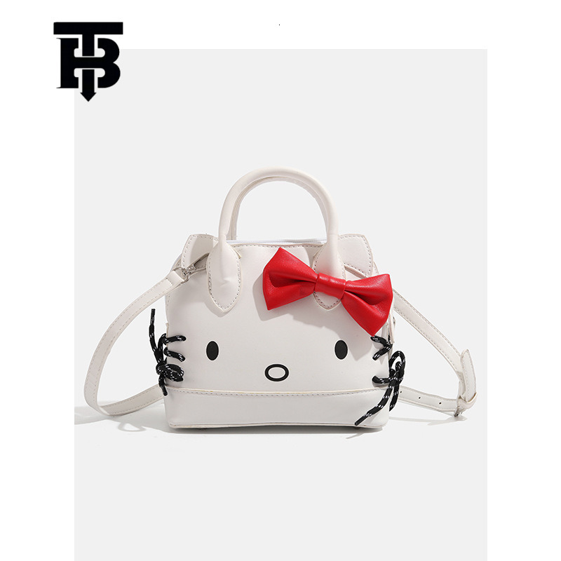 TB BHULAMTE CDIWRI&KARI High-value Girl Designer S Bag Kitty Cartoon Handbag 2025 Spring Summer New Fashion Versatile Niche