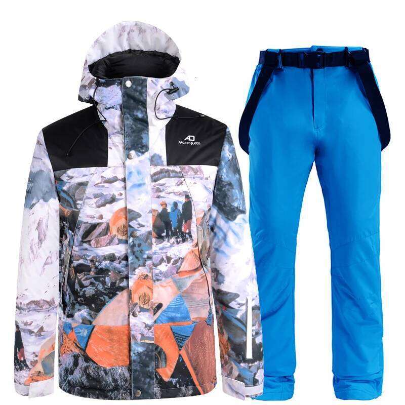 Men And Women S Snow Wear Snowboarding Clothes, Jacket And Pant Snowboard Sets, Ski Suit Adult