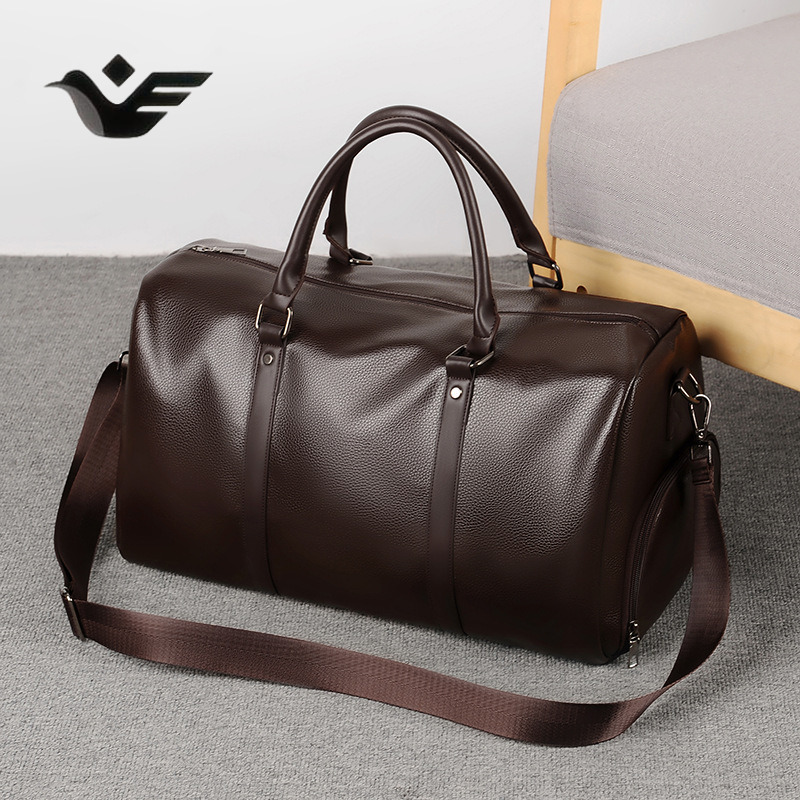 Feiyan Free Shipping New Designer Bag Luxury Shopping Bag PU Shoulder Travel Bag Dry Wet Separation Waterproof Independent Shoe Compartment Fitness Ba