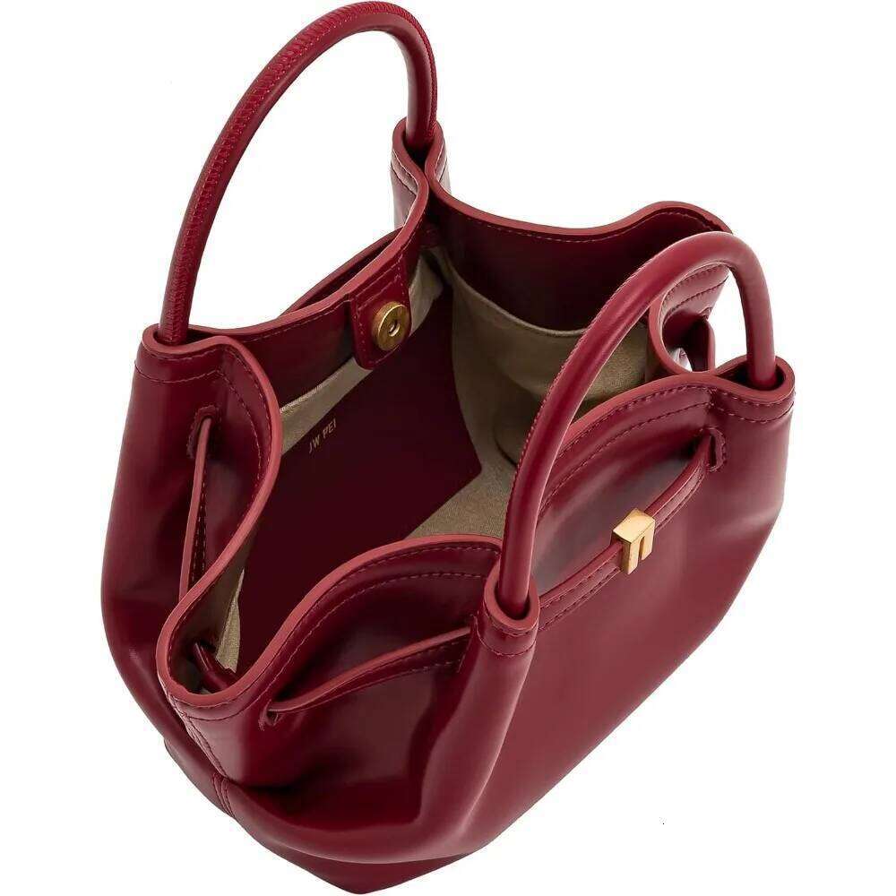 JW PEI Women's Hana Mini Faux Suede Tote Bag Claret