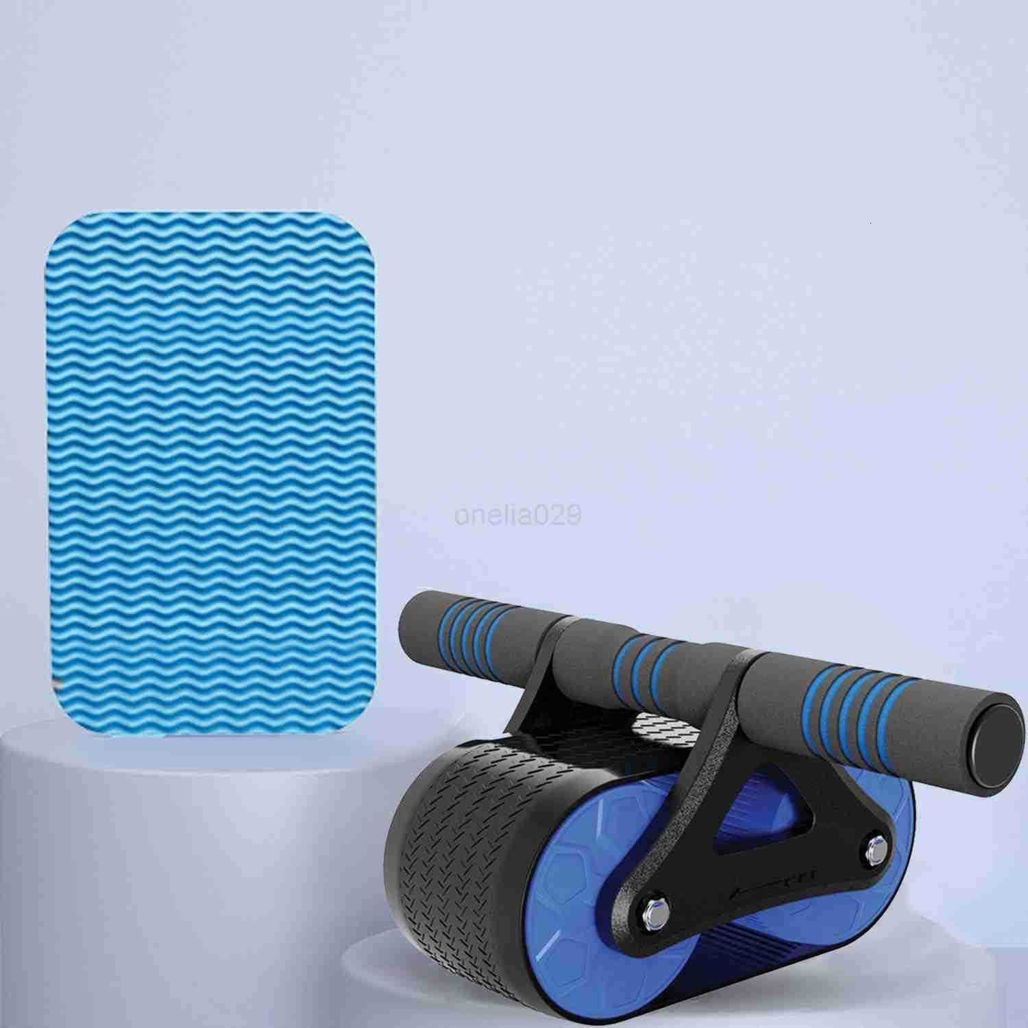 Ab Roller Wheel for Home Gym Sturdy Core Fitness Equipment with Knee Pad Perfect Abdominal Exercise For Men Women Effective Abs Workouts Strength T W2