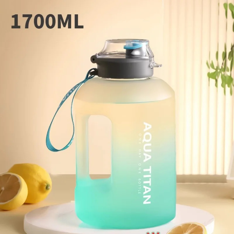 Water Cup Large Capacity Mens and Womens Fitness Sports Water Bottle Big Belly Cup Summer Bottle Dundun Bucket 250904