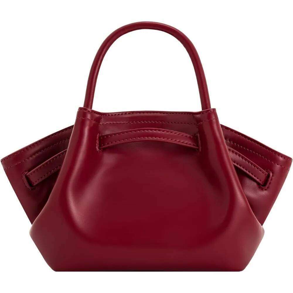 JW PEI Women's Hana Mini Faux Suede Tote Bag Claret