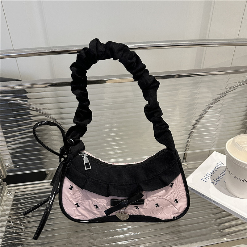 2025 autumn new plaid cloth bag niche design color blocked shoulder bag commuting small square bag designer diagonal cross bag