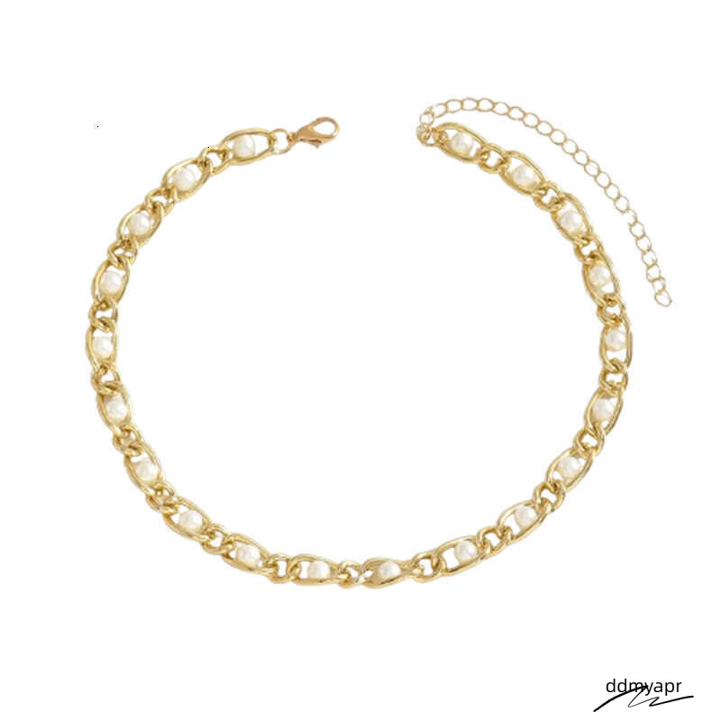 Unique Design Punk Style Necklace Exaggerated Hip-Hop Rough Cuban Minimalist Ddmyday Clavicle Chain Ddmyday