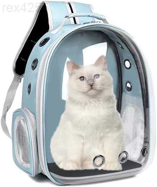 Animal Carrier BackpacksTransparent Space Capsule Bubble Pet Backpack Bag for Small Dogs Cats Airline Approved Travel CarrierW250904