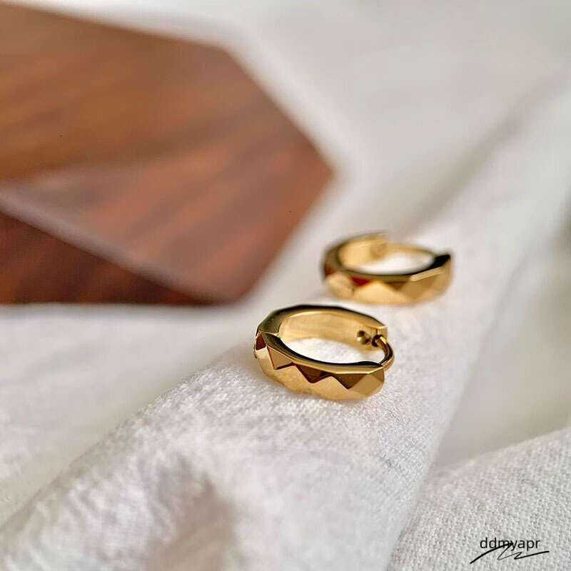 Collections Minimalist Geometric Hoop Earrings Unisex Dome Cut Stainless Ddmyday Steel Hies Hypoallergenic Nickel Free Jewelry Ddmyday