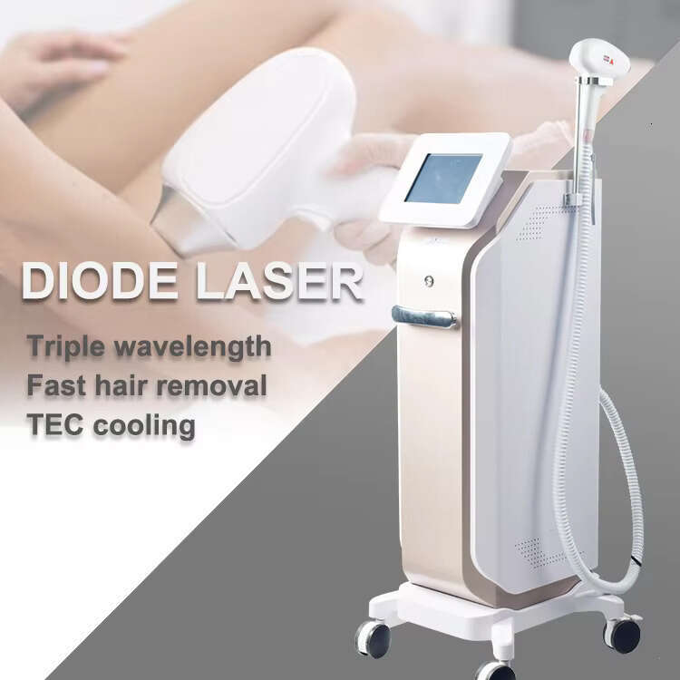 Vertical 808Nm Diode Laser Skin Smoothing Hair Removal Pain-Free Powerful Nd Yag Picosecond Anti-Pigmentation Tattoo Remover Mole Freckle Treatment Ma