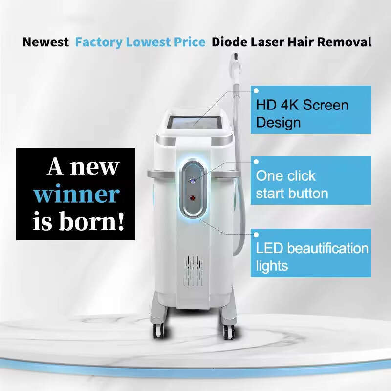 Big Powerful Permanent Diode Laser Fast Safety Hair Removal 755 808 1064Nm Full Body Hair Removal Skin Rejuvenation Beauty Machine