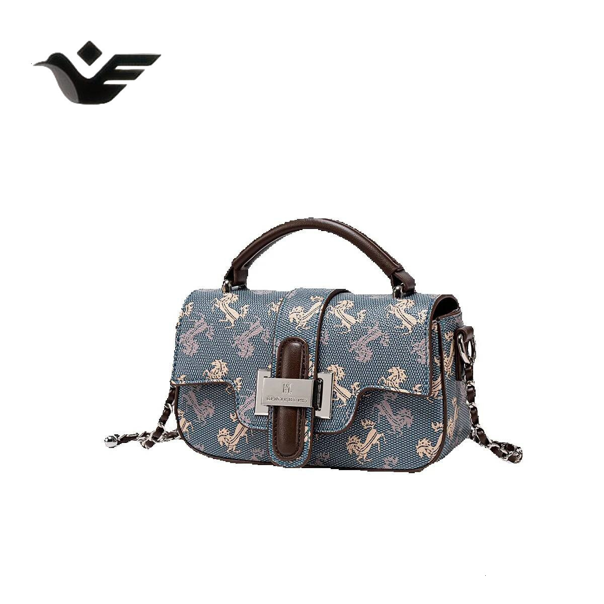 Feiyan Free Shipping New Designer Bag Luxury Shopping Bag Retro Chain Shoulder Underarm Bag Commuter Crossbody Bag Color Series Handbag Fashionable