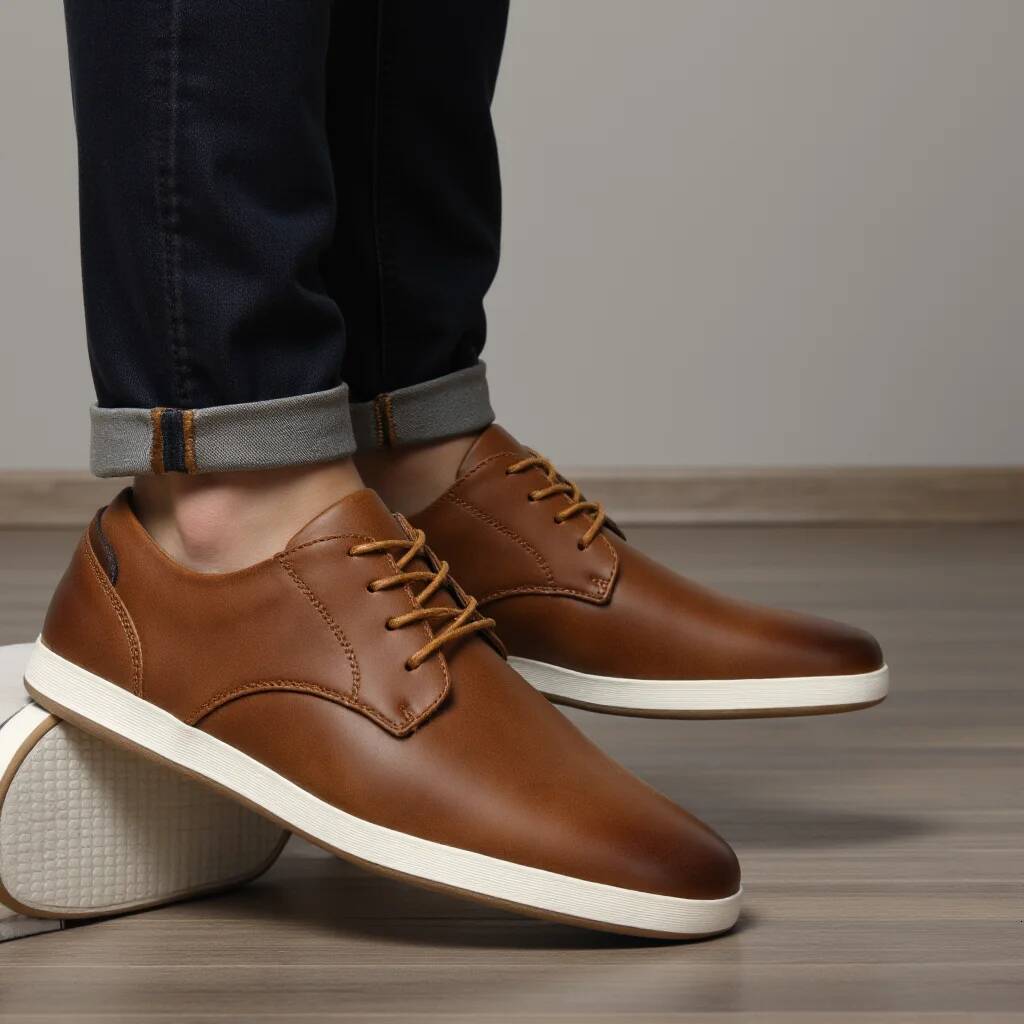 Men Sneakers Fashionable comfortable leather shoes 2024 men casual shoe ddmysaturn