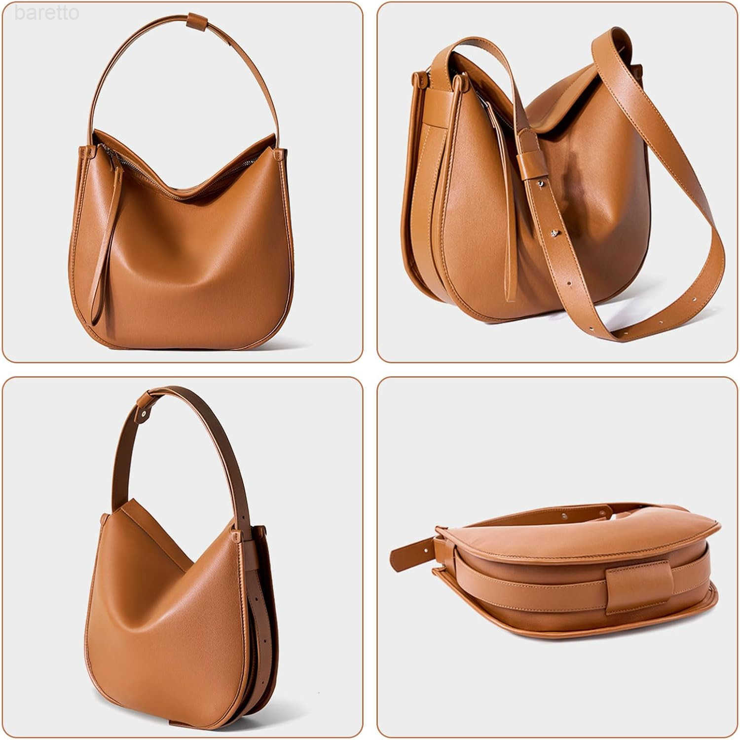 Tote Bag Modern Tote Bag for Women Bag for WorkTote Bag with Zipper Shoulder Bag Leather Bags Daily M250904