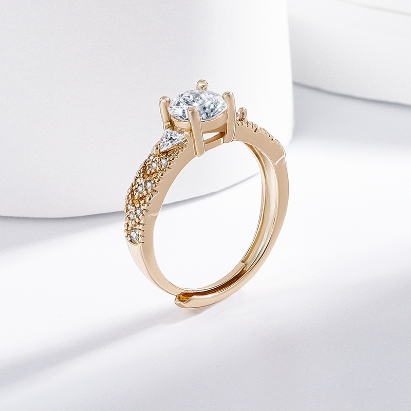 Womens S925 Silver Jewelry: Sparkling Full-Diamond Harvest Rings Elegant Wheat Ear Pendant Accessories