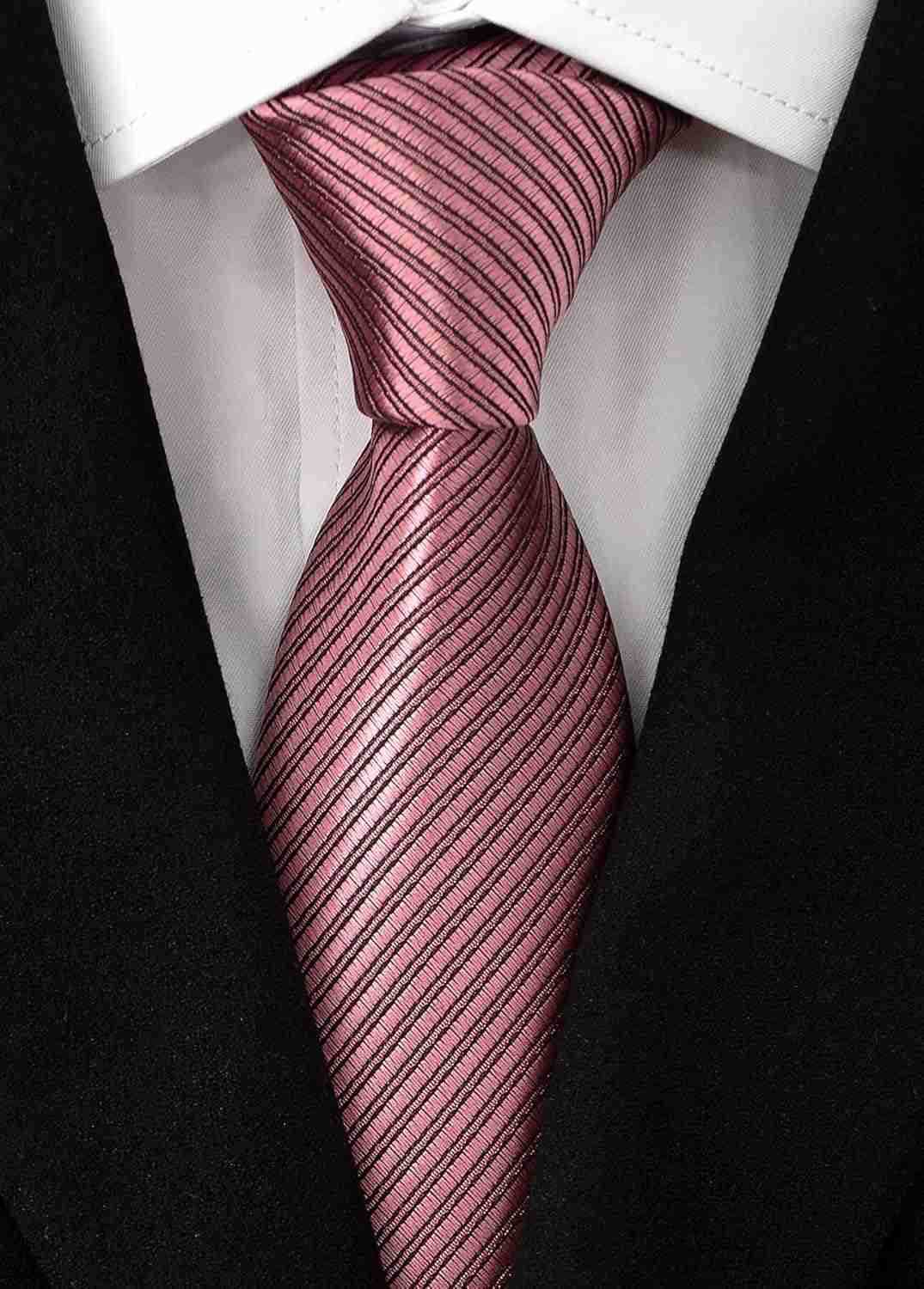 Mens Necktie Classic Silk Tie Woven Jacquard Neck Ties 6 PCSW250903