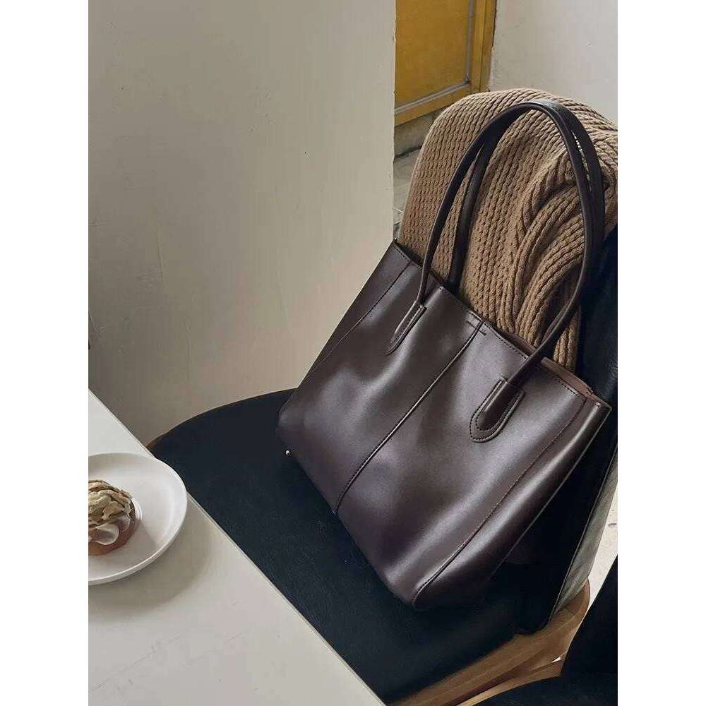 Designer Bag CGCBAG Fashion Designer Brand Tote For Women Simple Solid Lage Capacity Square Bag High Quality PU Leather Handbags