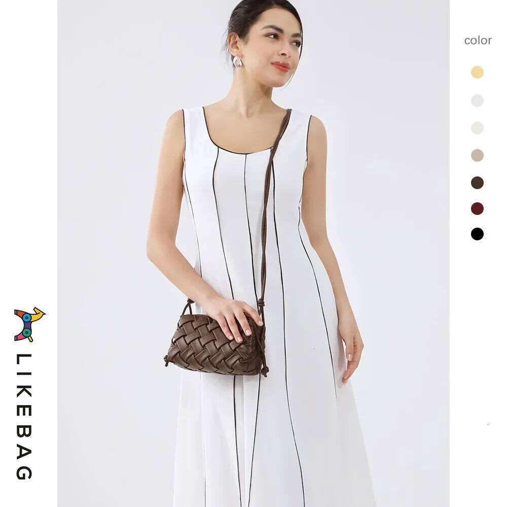 Designer Bags Women's Fashionable Soft Wrinkled Crossbody High-End Underarm Single Shoulder Square Zip-Up Designer Bag Hot Selling