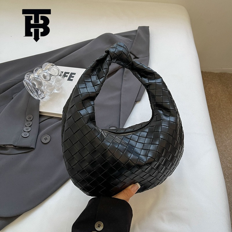 TB BHULAMTE Office Small Designer S Bag Tote Bag Stylish Women's Bag 2025 New High-end Sense Ladies Handbag Niche Design Handheld Dumpling Bag