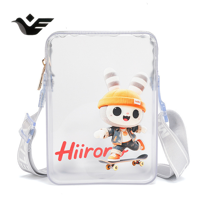 Feiyan Free Shipping New Designer Bag Luxury Shopping Bag Summer High-end Niche Bag For Women Transparent Crossbody Jelly Bag Cute Phone Bag Transpare