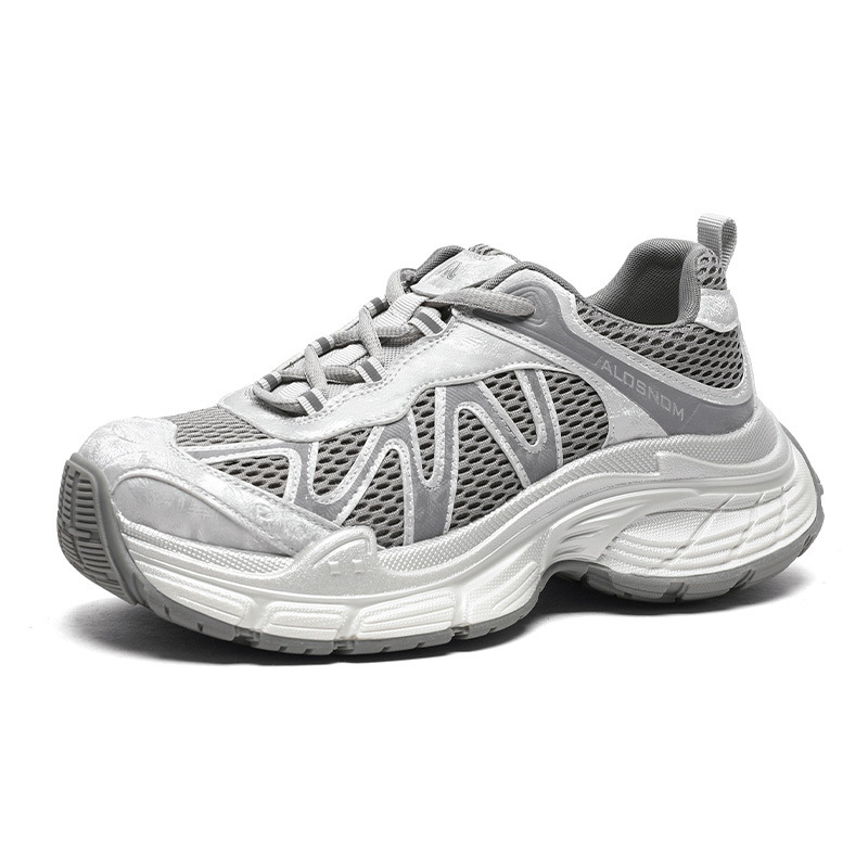 Designer Breathable Mesh Foam Sole Women's Dad Shoes 2025 New Fashionable Multi functional Sports and Leisure Shoes