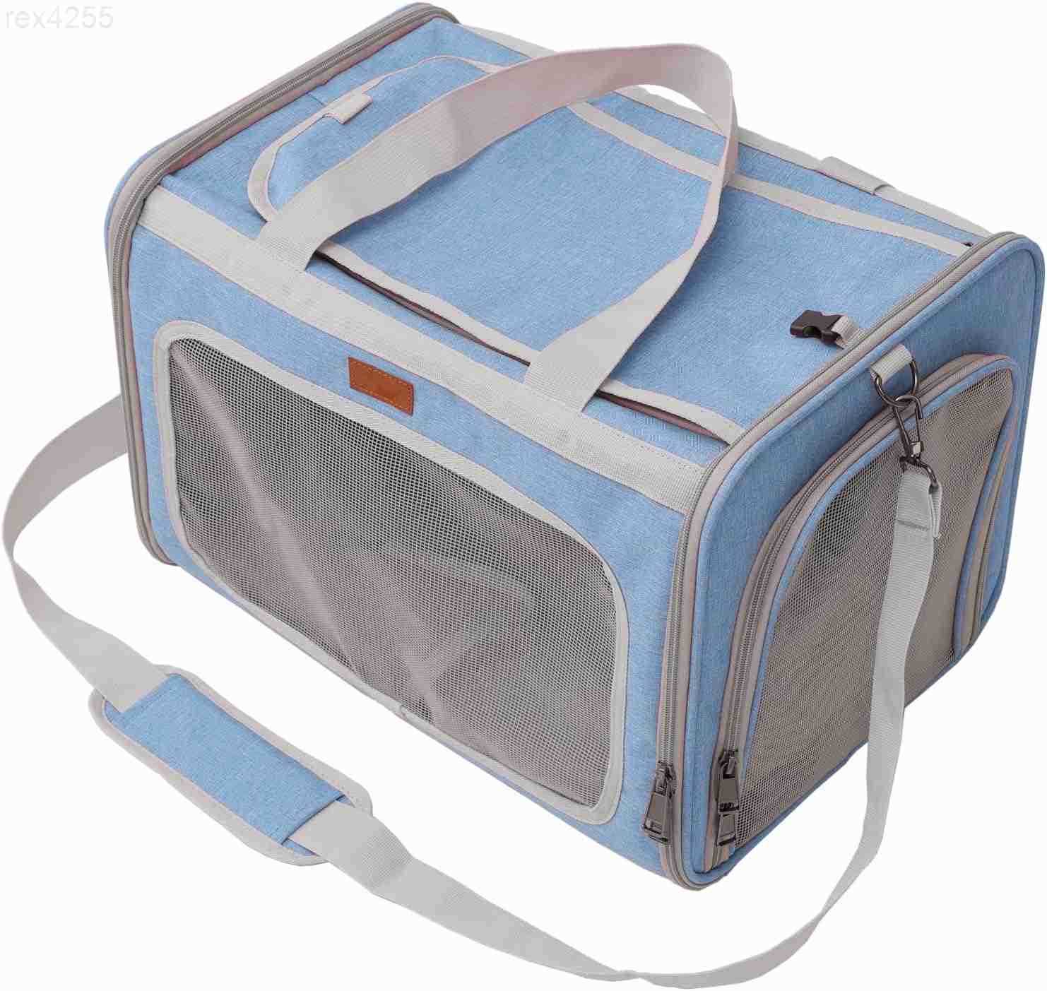 Soft Cat Carrier Pink Small Dog Carrier Airline ApprovedUnique Expandable Pet CarrierStrudyVentilatedSoft Sided Pets Carriers CageDurable Small AnimaW