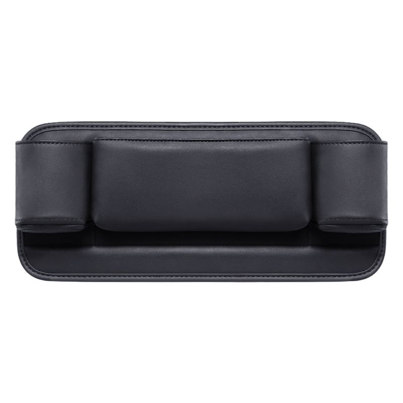 Car seat back pocket, multi-functional storage bag, rear seat back storage strap for vehicle use.