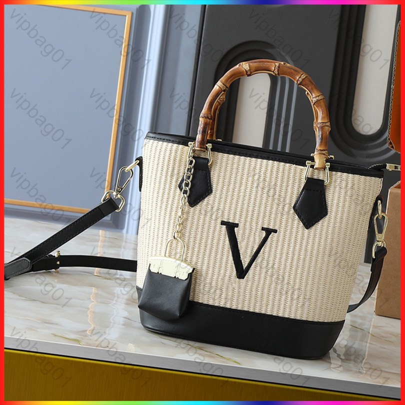 5A Designer Tote Bag Shoulder Bag Summer Woven Bag High Quality Beach Bag Womens Luxury Tote bag Large Capacity Shopping Bag Classic Crossbody Bag Mini Vacation Bag