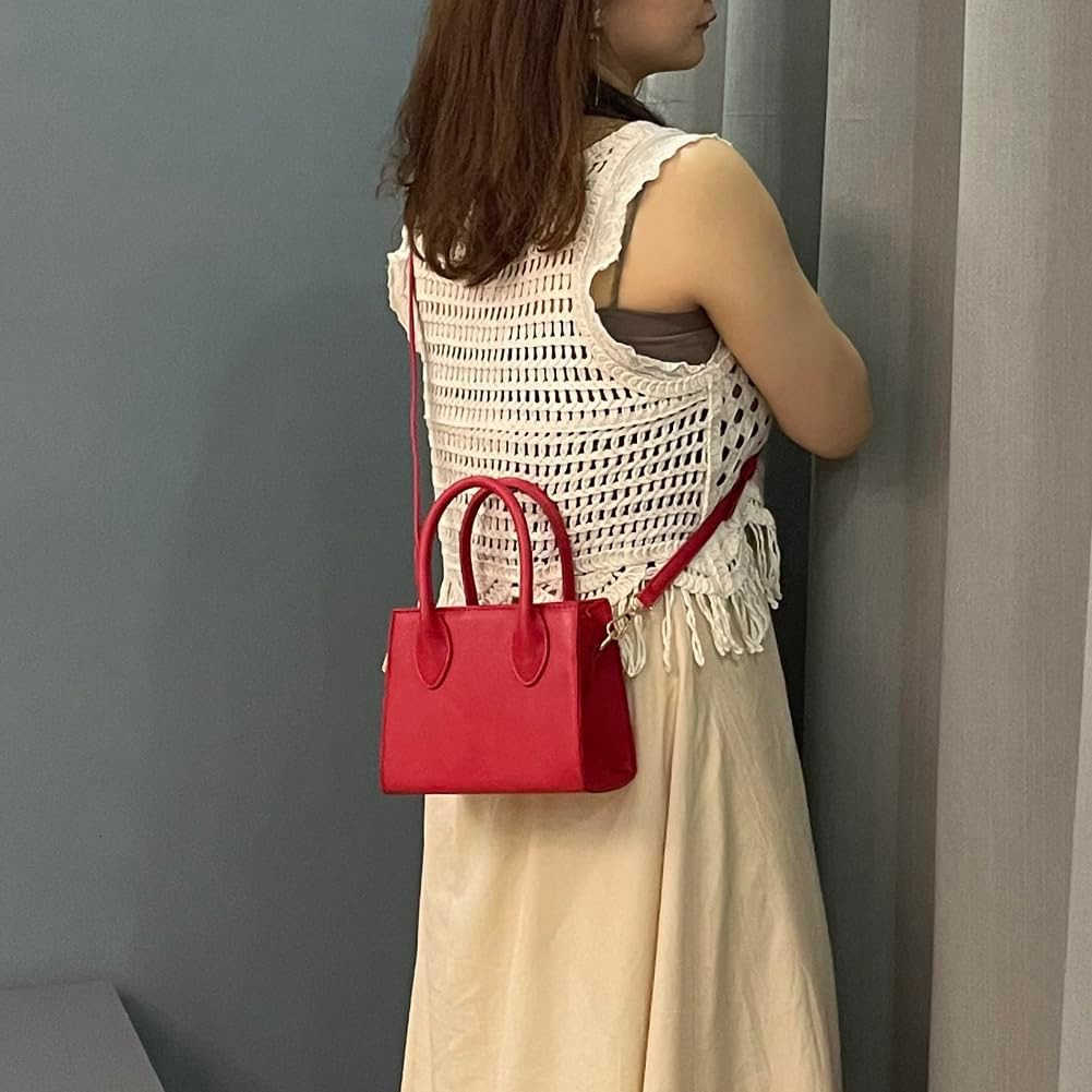 Small crossbody tote bags for women faux leather cute clutch mini purses and handbags M250904